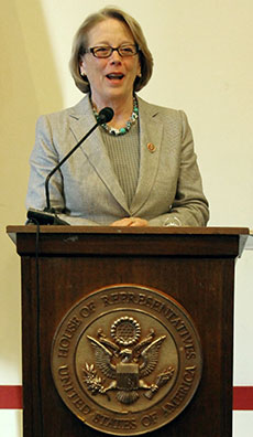 Congresswoman Niki Tsongas.