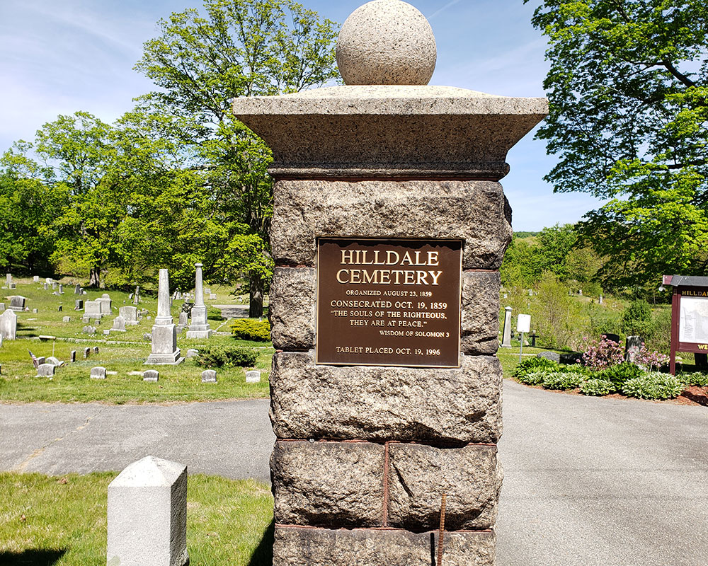 Eagle Scout Candidate Plans Signage at Hilldale Cemetery; Raising Money for Material