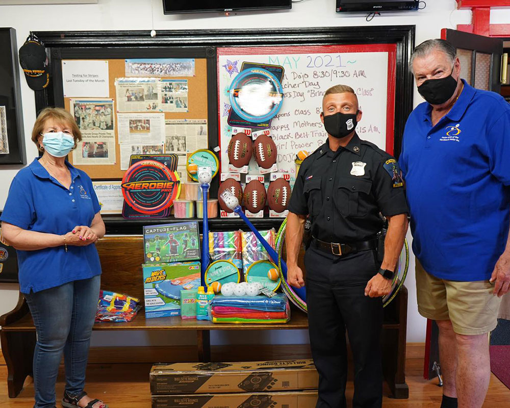 Methuen Police Present Toys and Summer Essentials to Foster Kids of the Merrimack Valley