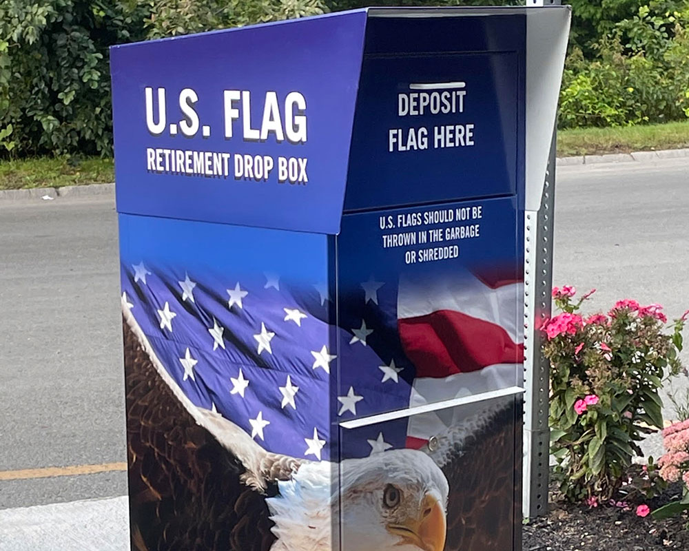 Covanta Adds Drop Box Convenient to I-495 for Proper Retirement of U.S. Flags