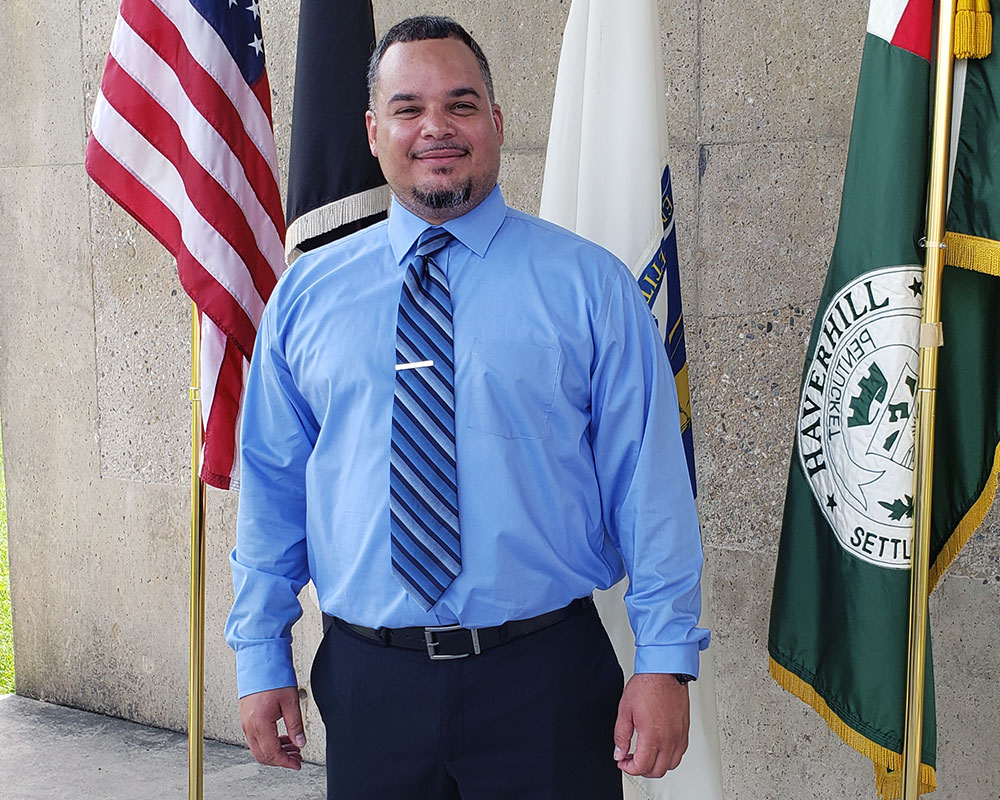 Haverhill’s Former Veterans Services Officer Santiago Starts Today as Lawrence Firefighter