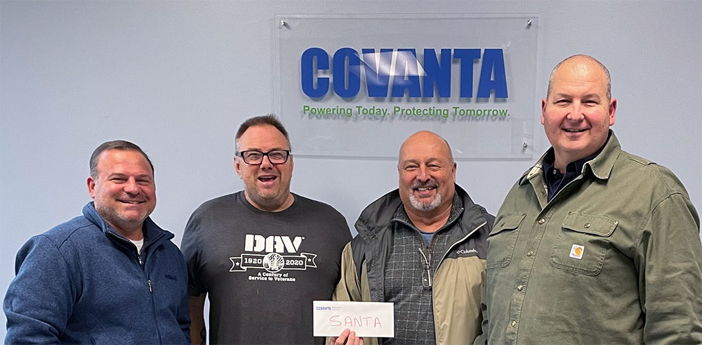 Covanta Issues Challenge to Businesses to Support VFW Santa Parade, Matches Donations
