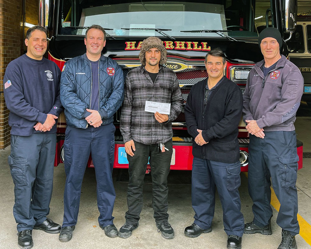 First $1,000 of Haverhill Firefighter Calendar Sales Boosts Heroes and Helpers Childrens’ Program