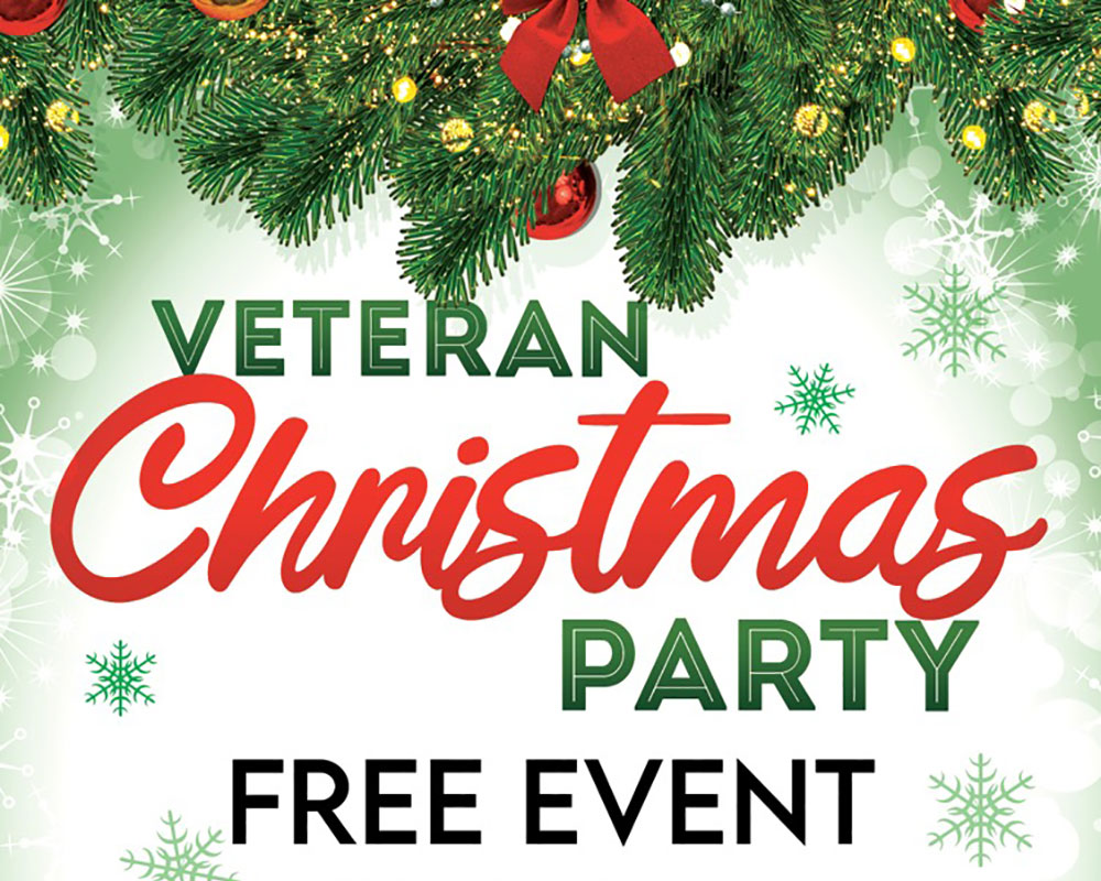 New Effort Invites Area Veterans to Free Christmas Party with Full Meal Dec. 23