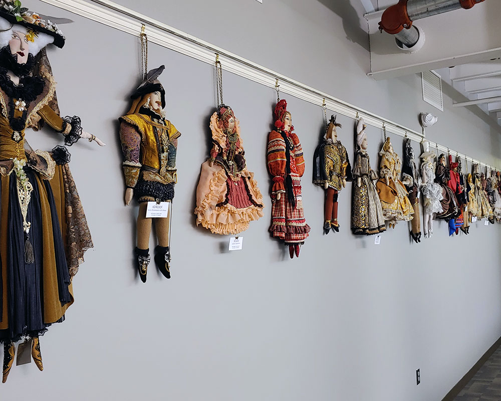 Haverhill Public Library Showcasing Dolls by Immigrant Russian Artist