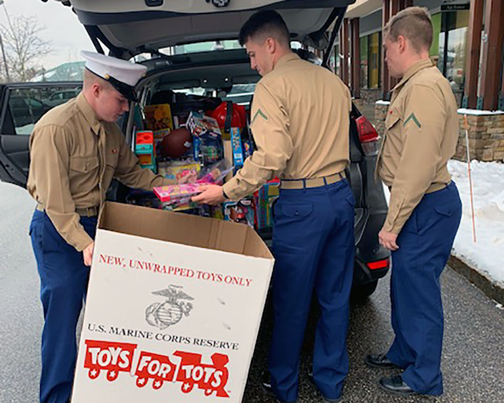 Energy North Group and Haffner’s Collect and Donate 350 Toys for Tots