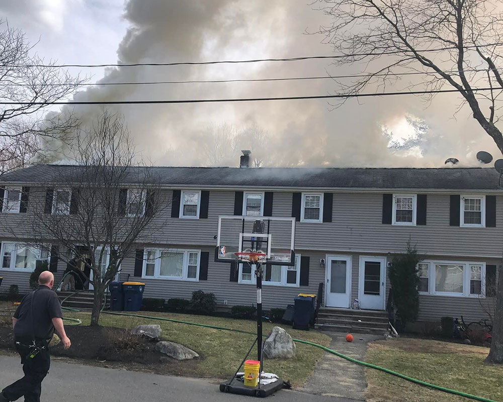 No Injuries at Two-Alarm Plaistow, N.H., Apartment Building Fire