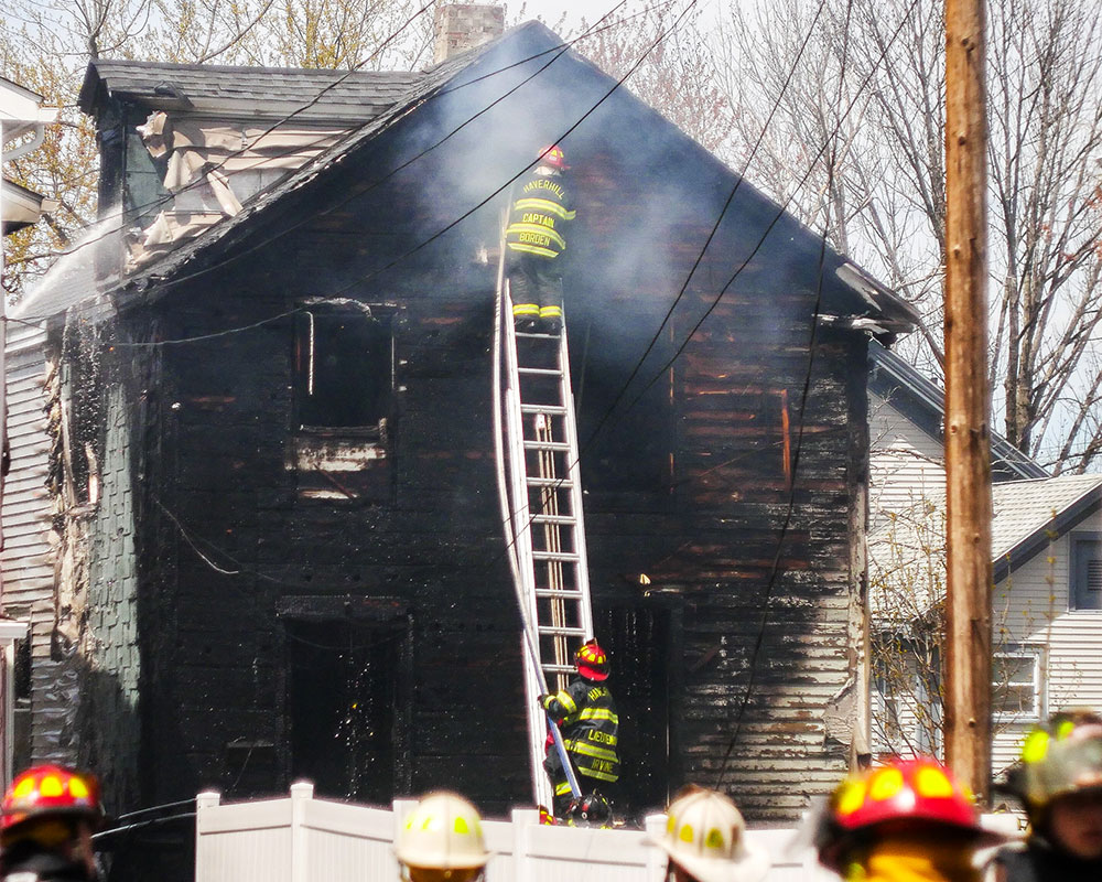 Three-Alarm Haverhill Fire Destroys Multifamily Home, Damages Three Others on Portland Street