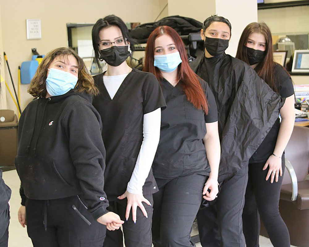 Twelve Whittier Tech Seniors Receive State Cosmetology Licenses