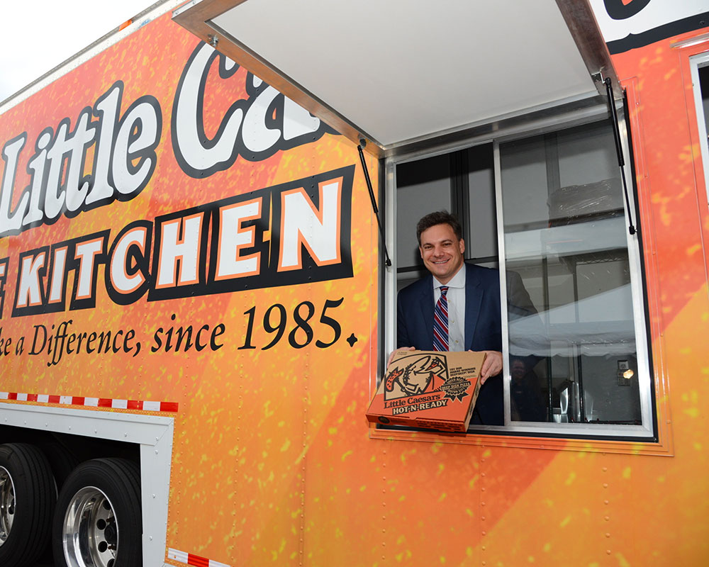 Little Caesars Love Kitchen Comes to Haverhill Monday to Feed Those in Need at Emmaus