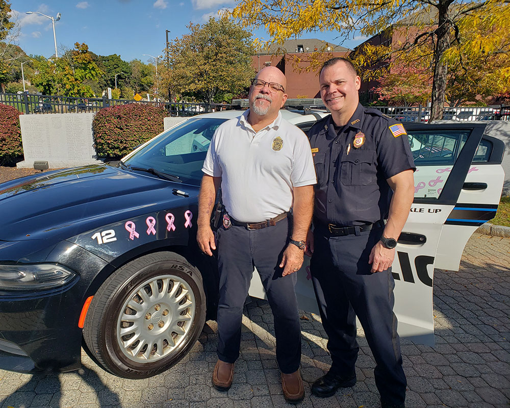 Haverhill Police Accept Donations for Pink Ribbon Campaign During Breast Cancer Awareness Month