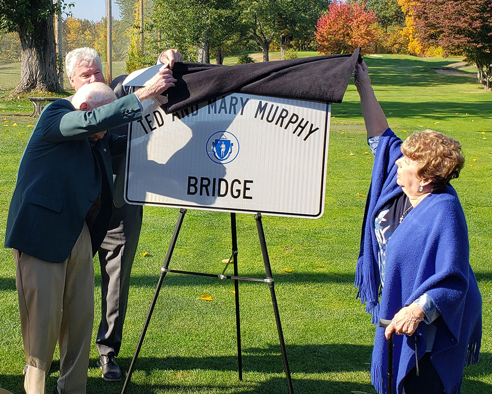 Community Celebrates Ted and Mary Murphy and Dedication of the Bridge Named in Their Honor