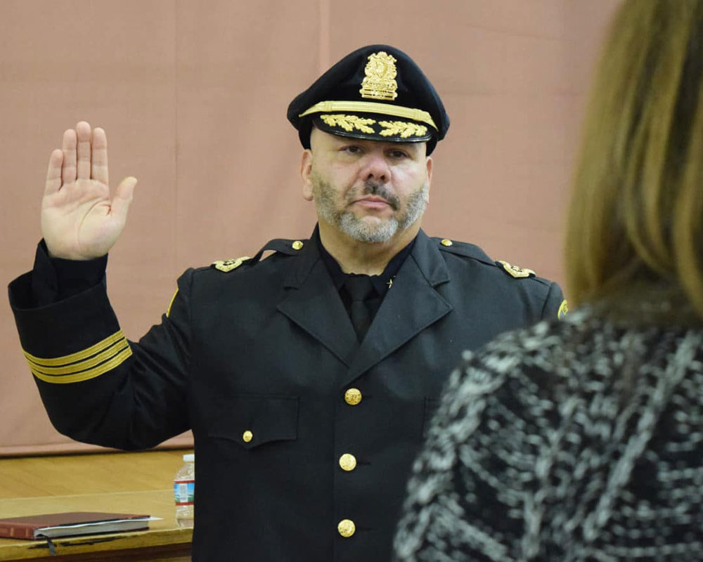 Haggar Becomes Methuen Deputy Police Chief; Ferreira, Moore and Sirois Also Receive Promotions