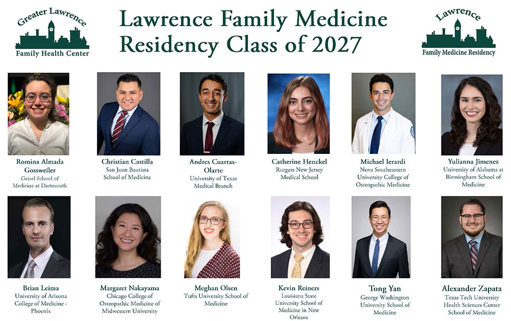 Local Grads Among 12 New Residents Joining Lawrence Family Medicine Residency