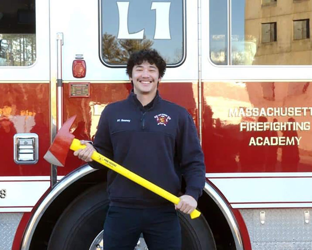 West Newbury Firefighter Bounsy Graduates From Fire Academy’s Call/Volunteer Recruit Training