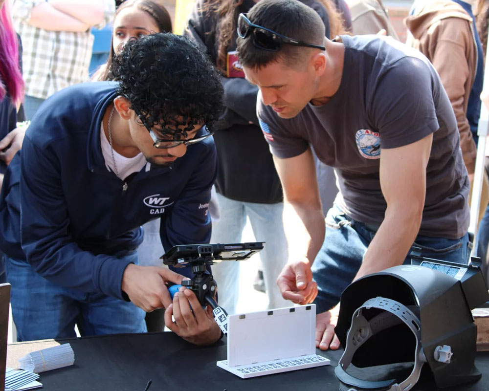 Whittier Tech Students Explore Career Skills During Portsmouth Naval Shipyard STEM Event