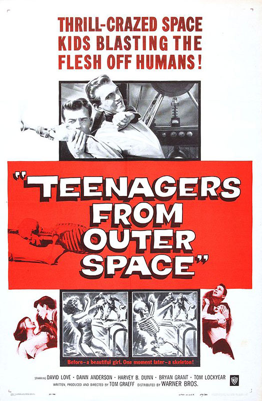 ‘Teenagers from Outer Space’ on North Andover’s Big Screen Tonight