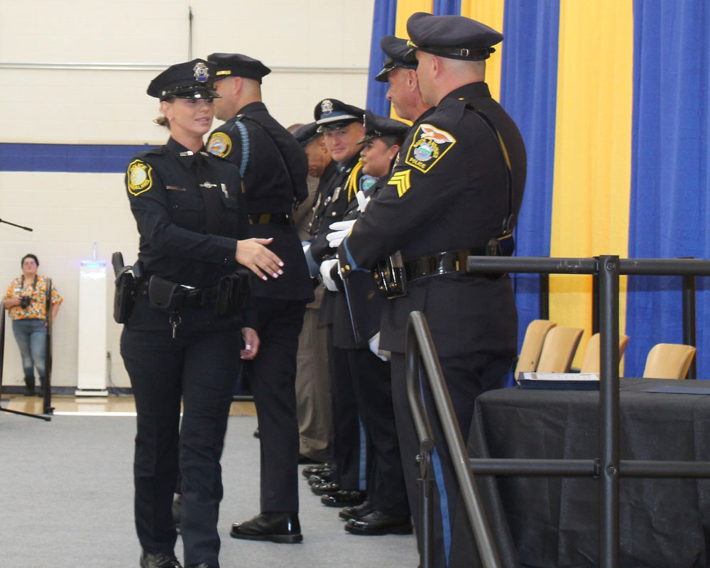 Haverhill’s Newest Police Officer Bonnell on the Job Following Academy Graduation