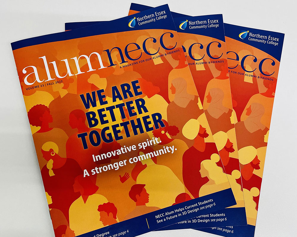 Northern Essex Community College Alumni Magazine Wins National Award for Pandemic Rebound Issue