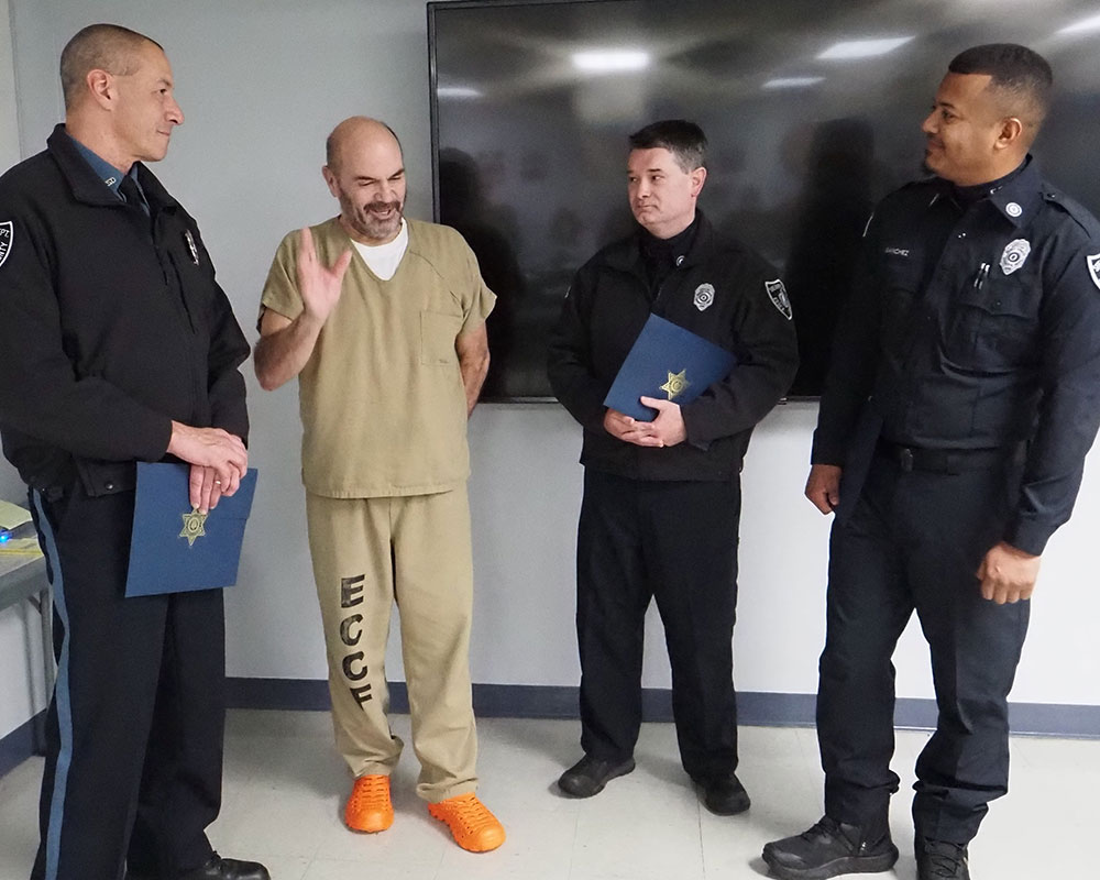 Middleton Inmate Thanks Essex County Sheriff’s Staff For Life-Saving CPR
