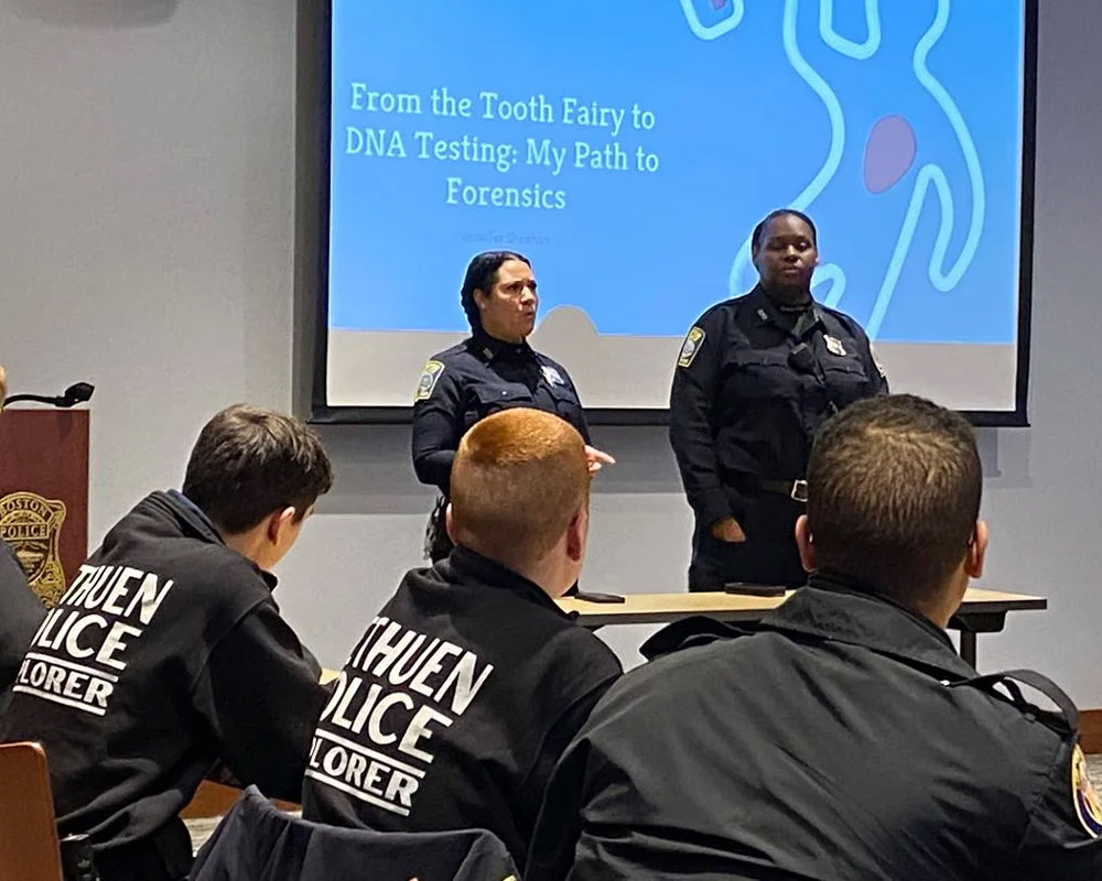 Methuen’s Police Explorers Tour Boston Police HQ, Learn About Crime Lab, More