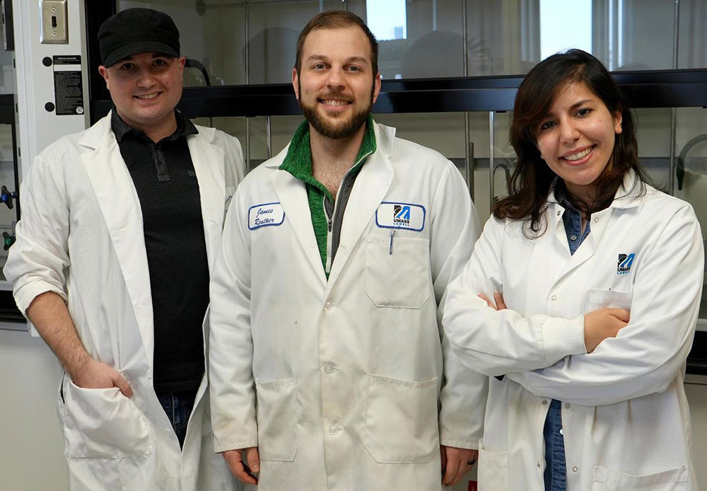UMass Lowell Chemistry Students Working on Gel to Remove Harmful PFAS from Drinking Water